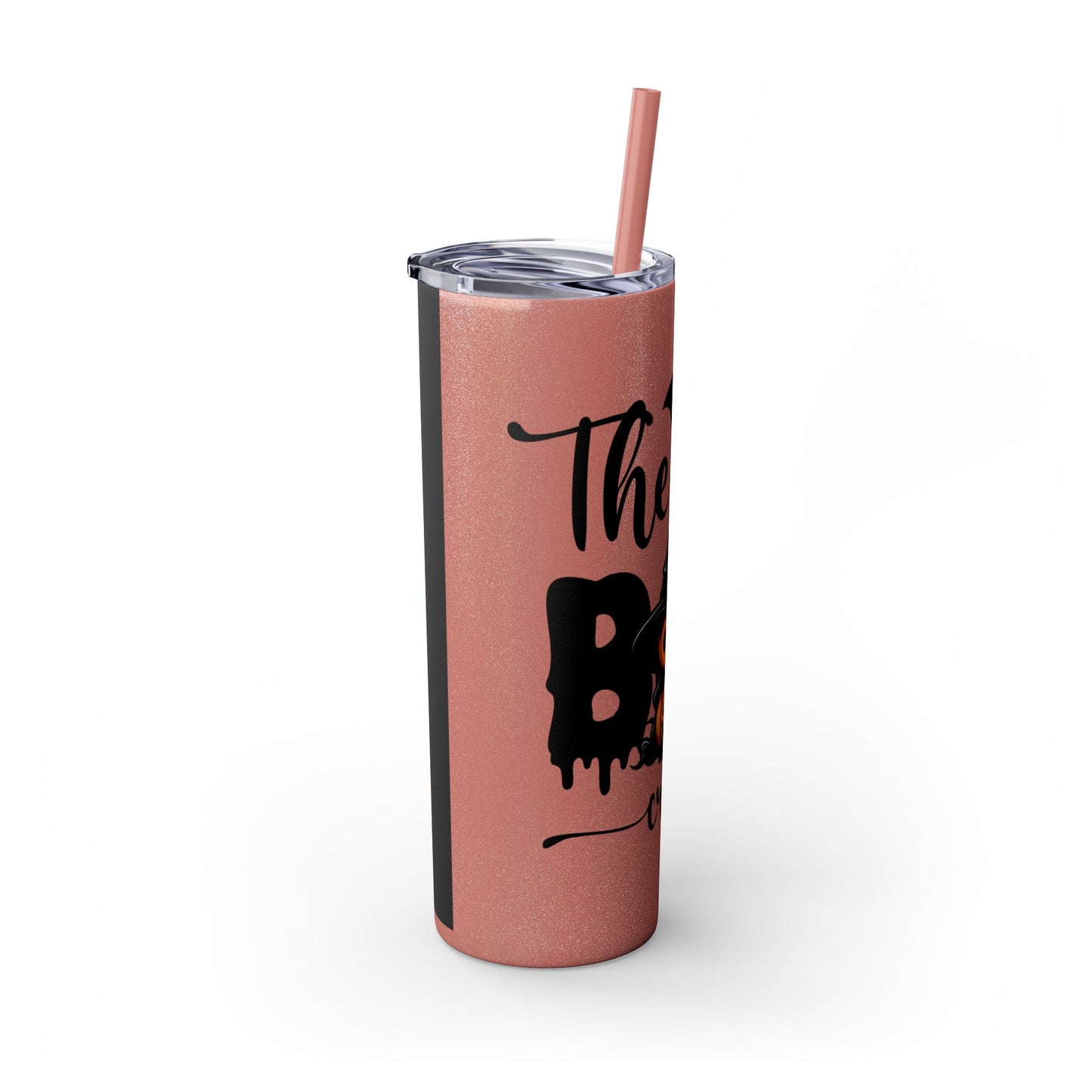 The Boo Crew, Skinny Tumbler with Straw, 20oz