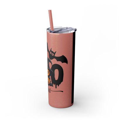 The Boo Crew, Skinny Tumbler with Straw, 20oz