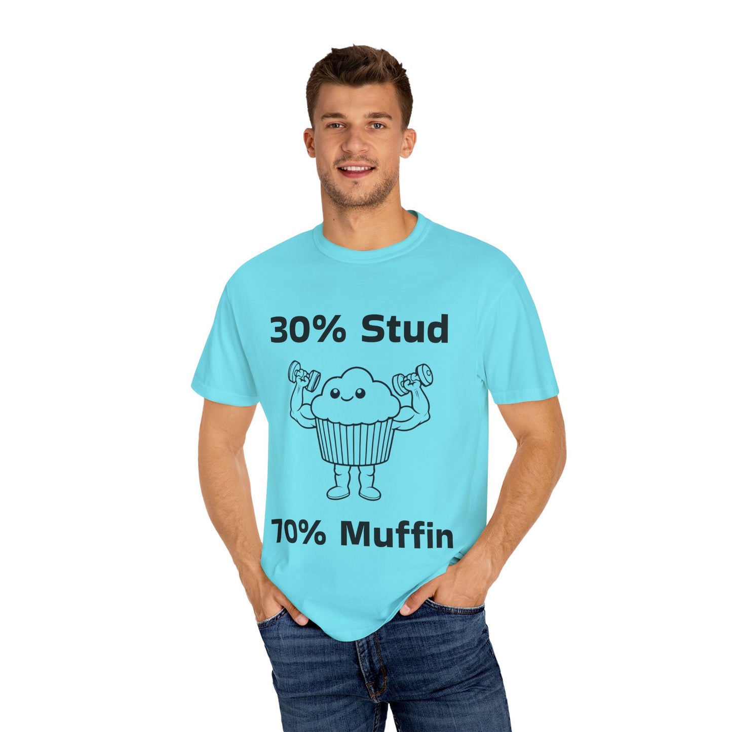 30% Stud 70% muffin T-shirt