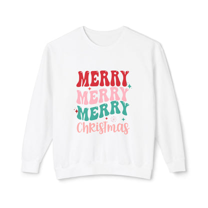 Merry Christmas Crewneck Sweatshirt – Festive Holiday Apparel