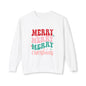 Merry Christmas Crewneck Sweatshirt – Festive Holiday Apparel