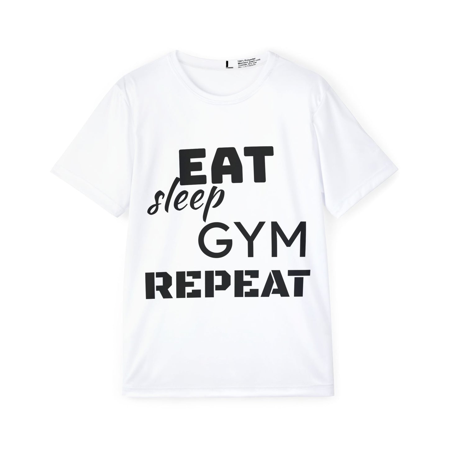 Men's Sports Jersey - Eat Sleep Gym Repeat Activewear