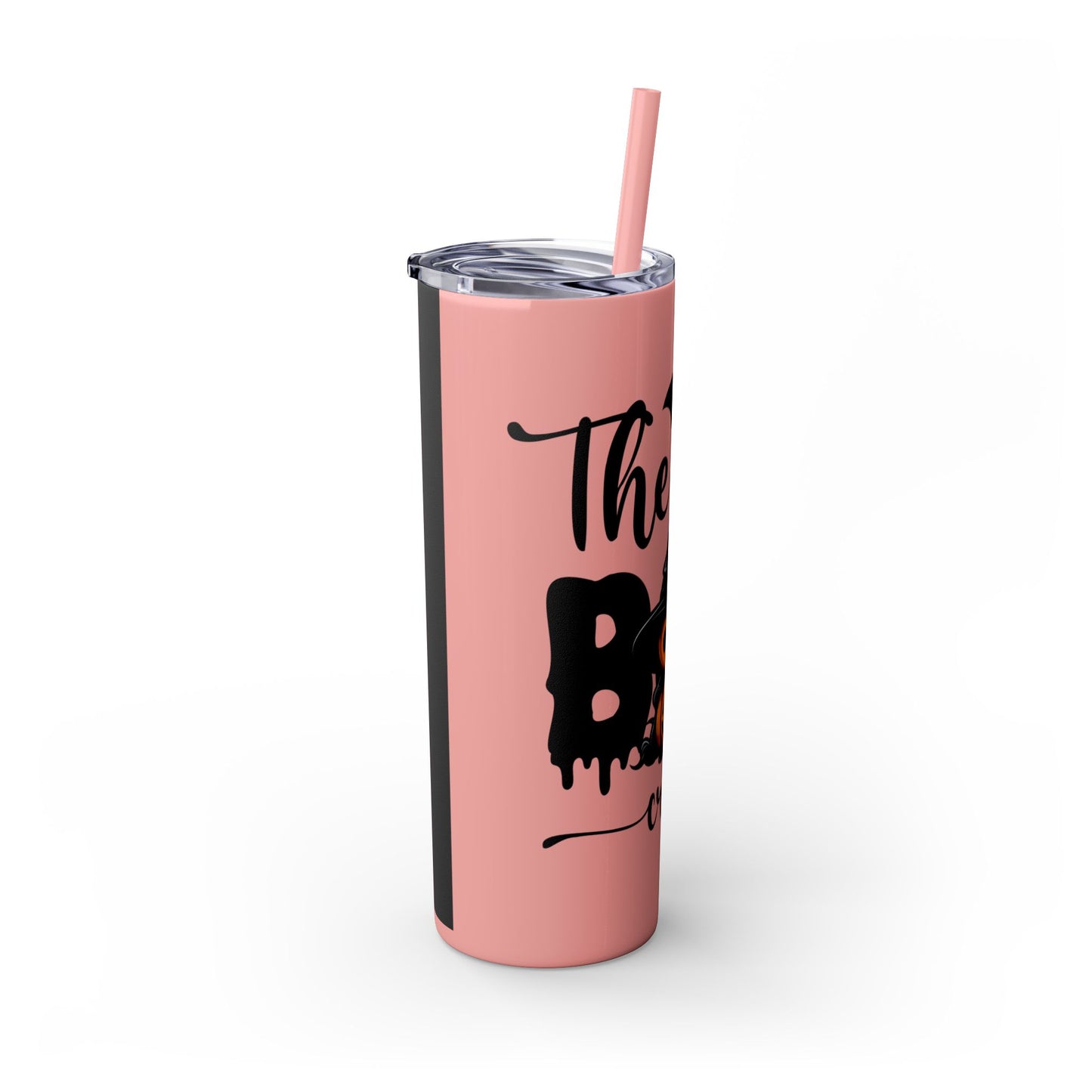 The Boo Crew, Skinny Tumbler with Straw, 20oz