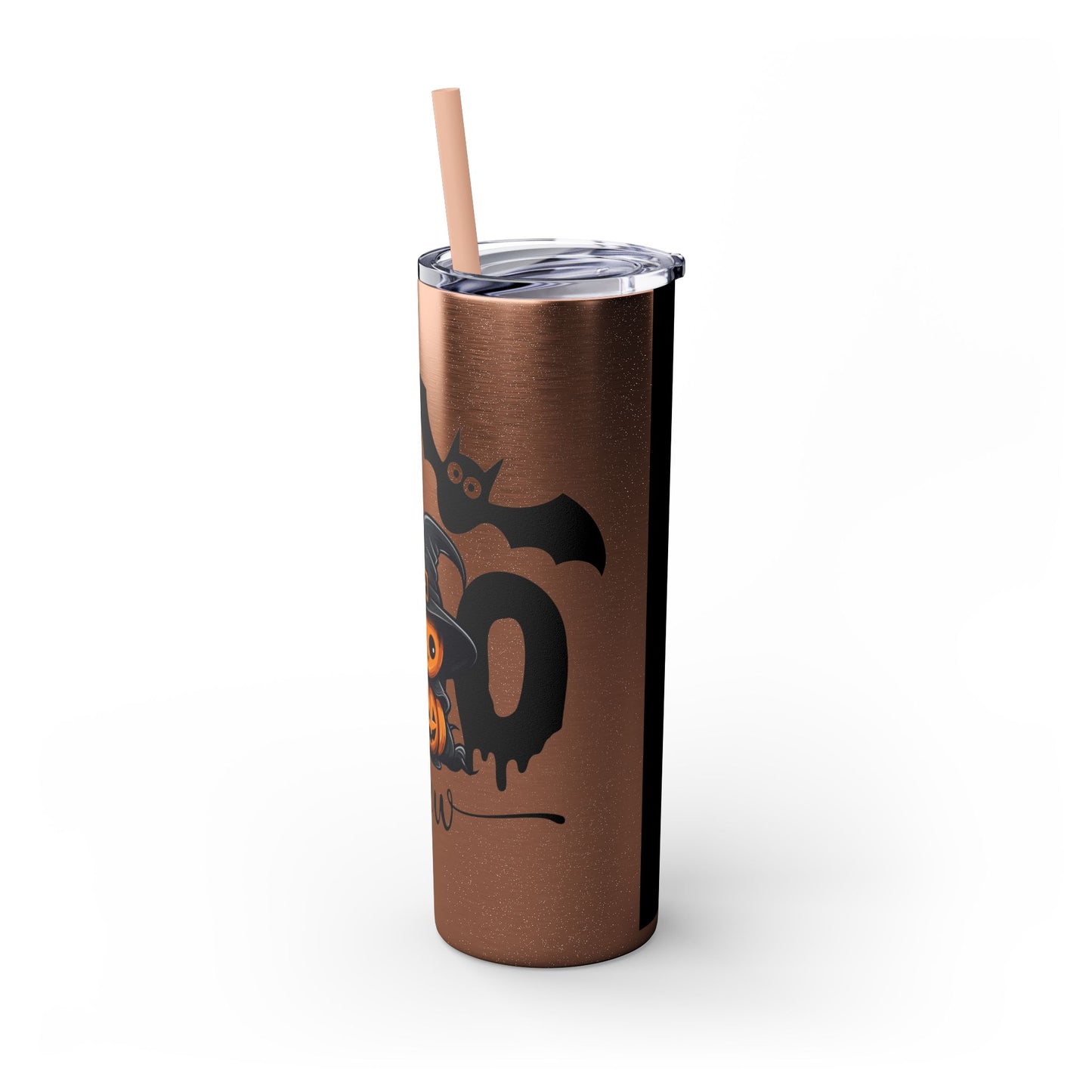 The Boo Crew, Skinny Tumbler with Straw, 20oz