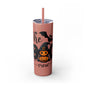 The Boo Crew, Skinny Tumbler with Straw, 20oz