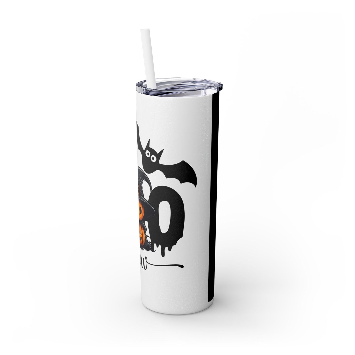 The Boo Crew, Skinny Tumbler with Straw, 20oz