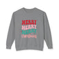 Merry Christmas Crewneck Sweatshirt – Festive Holiday Apparel