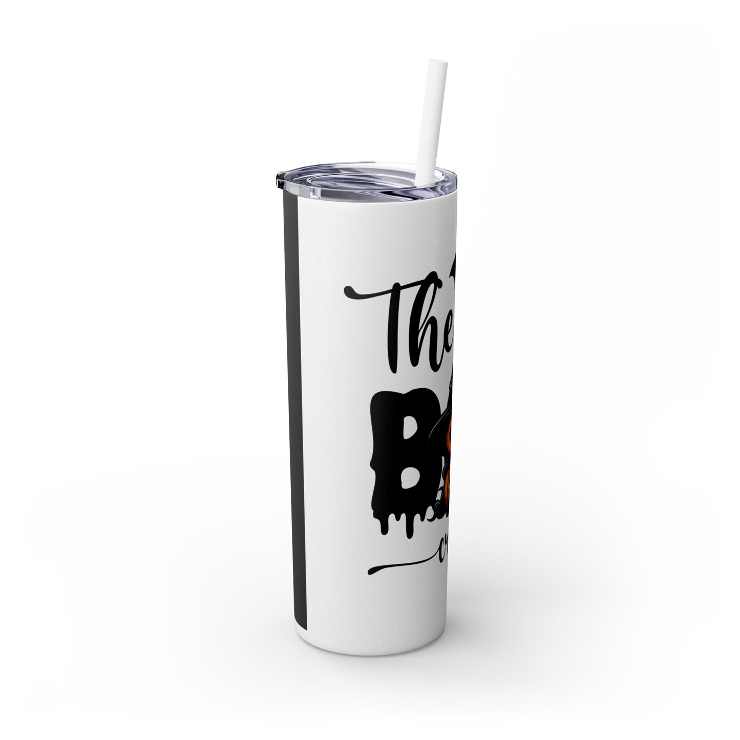 The Boo Crew, Skinny Tumbler with Straw, 20oz