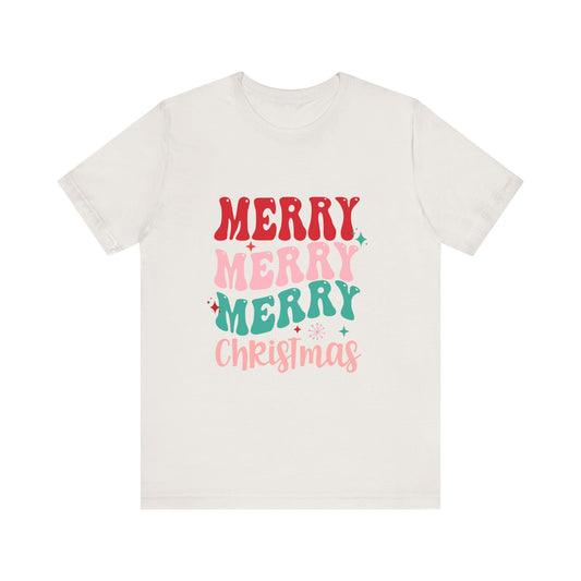 Merry Christmas - Festive Short Sleeve Shirt