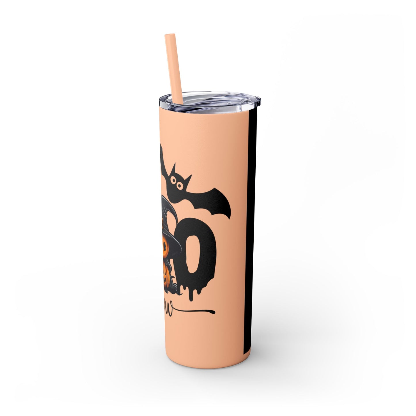 The Boo Crew, Skinny Tumbler with Straw, 20oz