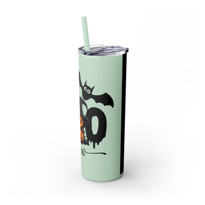 The Boo Crew, Skinny Tumbler with Straw, 20oz