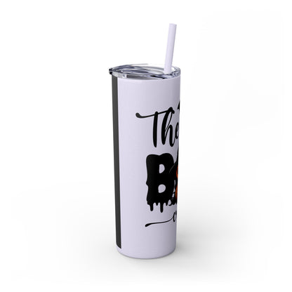 The Boo Crew, Skinny Tumbler with Straw, 20oz