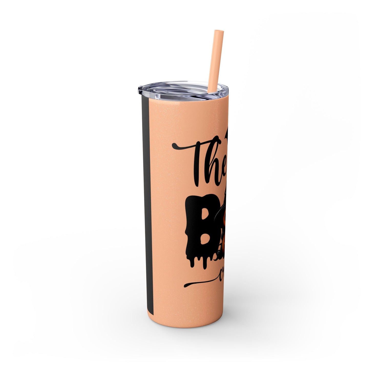 The Boo Crew, Skinny Tumbler with Straw, 20oz