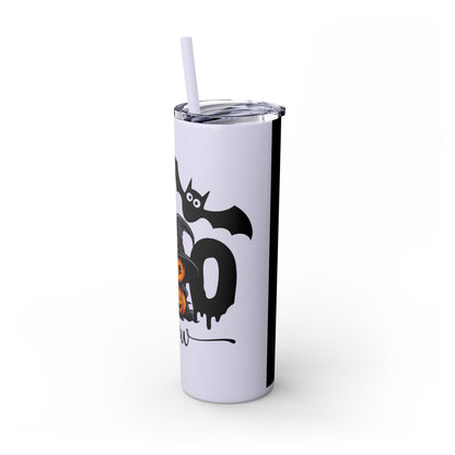 The Boo Crew, Skinny Tumbler with Straw, 20oz